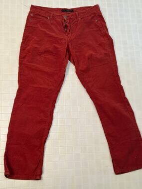 Liverpool Jeans Company Corduroy Jeans size 31/12 in Henna/ rust color